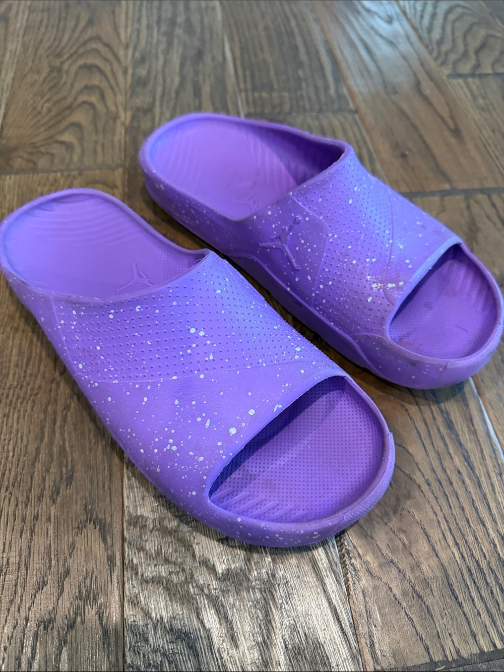 Jordan Purple Slide Sandals - Comfortable Slip-On Slides
